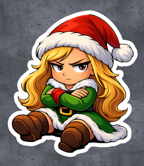 XMAS 2025 Sticker - Mrs. Christmas