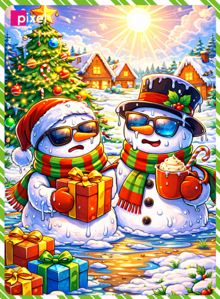 XMAS 2025 Hot Snowmen
