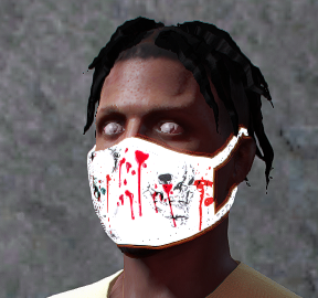 Facemask Halloween - 6
