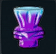 Violettes Glas 2023