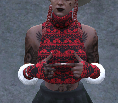 X-Mas Sleeveless Pulli 01
