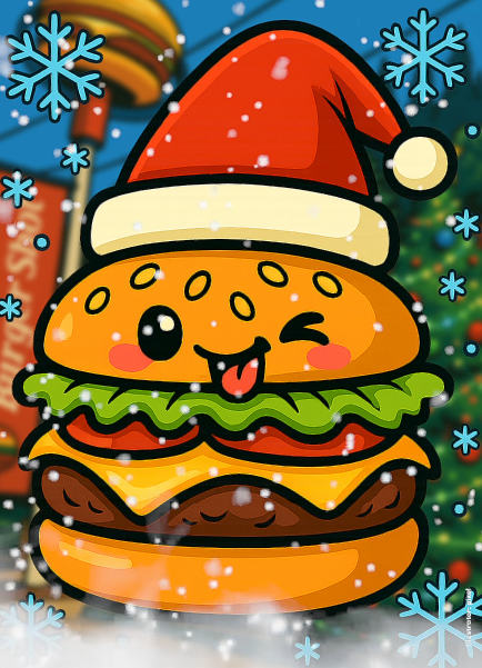 Burgershot wünscht Frohe Weihnachten
