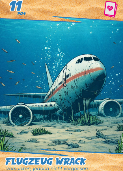 Flugzeug Wrack