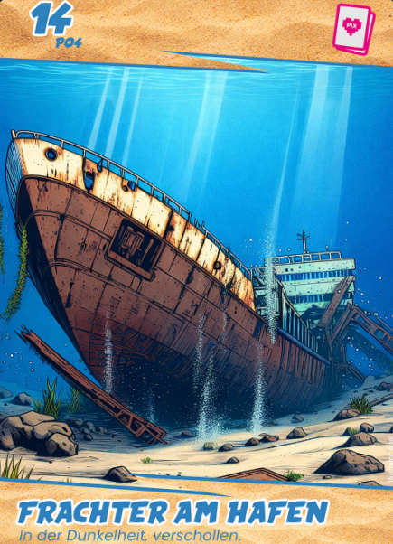 Frachter am Hafen