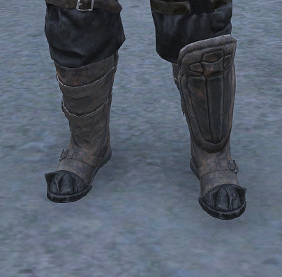 Dunkelbraune Raider-Stiefel