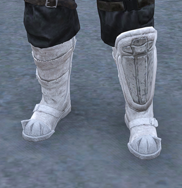 Weiße Raider-Stiefel