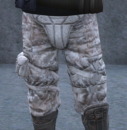 Weiße Tarn-Raider-Hose