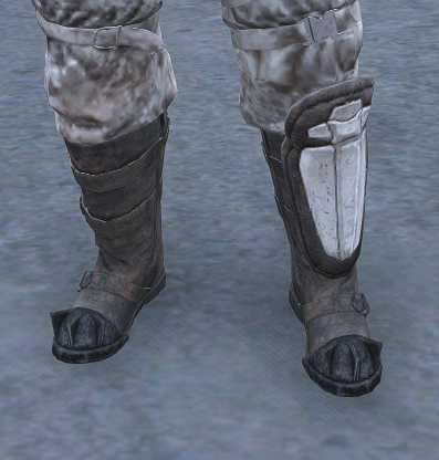 Braunweiße Raider-Stiefel