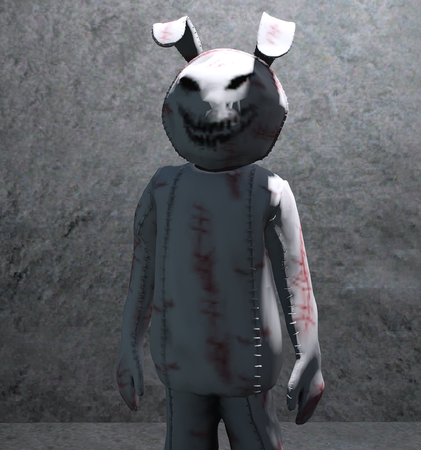 Bad Rabbit Weiß - Oberteil