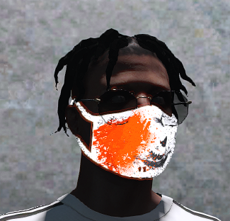 Facemask Halloween - 4