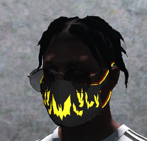 Facemask Halloween - 2
