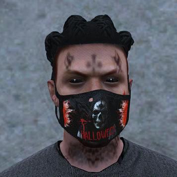 Facemask Halloween - 7