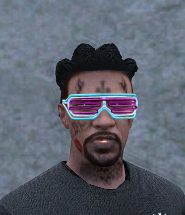 LED Brille 08