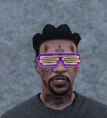 LED Brille 09