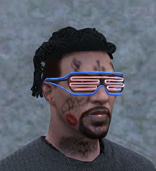 LED Brille 10