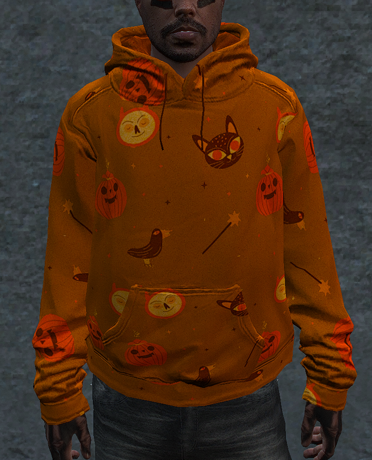 Halloween Pullover 2024 06