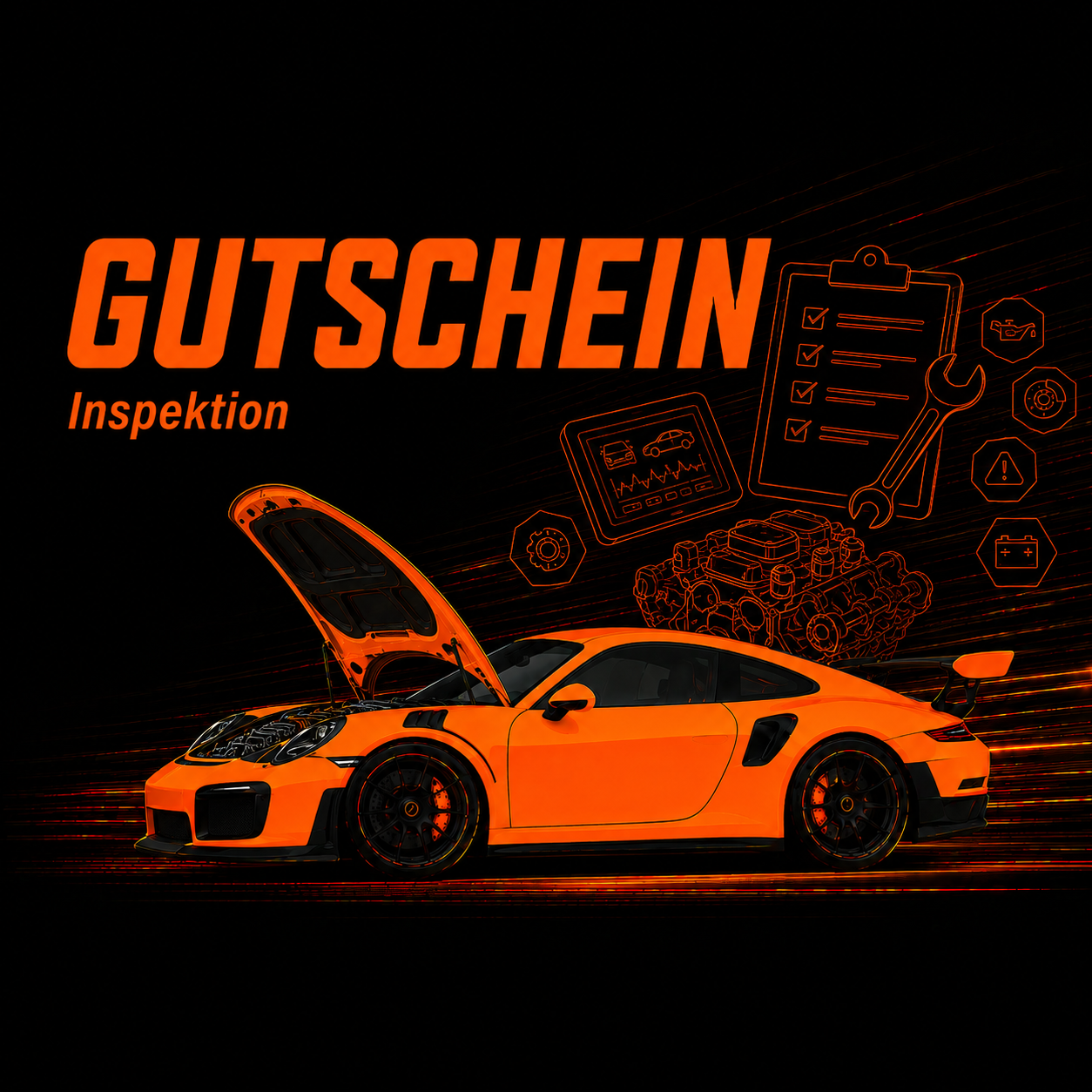 Soon Cars Gutschein 1x Inspektion