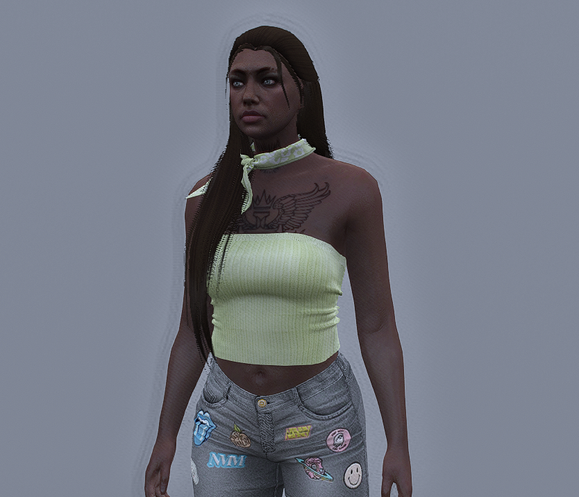 Top mit Bandana - 3