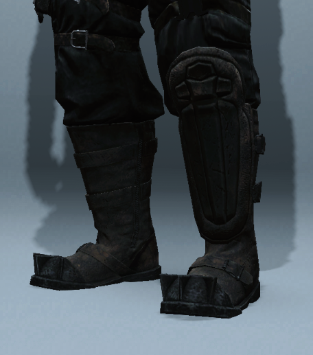 Dunkelbraune Raider-Stiefel