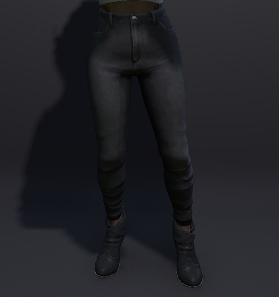 Classic High Waist Jeans - 7