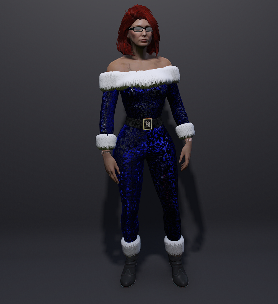 Ms. Claus ohne Schleppe 03